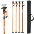 thumbnail image 1 of VEVOR Cabinet Jack Support Pole, 4-Pack, 49.2-114.6 Inch Steel Telescopic Quick Support Rod, Adjustable 3rd Hand System up to 198 lbs Capacity for Installing Cabinets, Lifting Drywall, Cargo Bars, 1 of 9