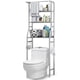 thumbnail image 1 of Estante Baño sobre Inodoro, 3 Niveles Estante de Almacenamiento para Baño sobre Organizador de Inodoro,Repisa de Baño de Acero Inoxidable, 1 of 2