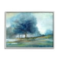 thumbnail image 4 of Stupell Industries Rural Blue Tree Abstract Painting Landscape Painting Gray Framed Art Print Wall Art, 4 of 5