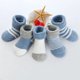 thumbnail image 4 of 5 Pairs Warm Baby Socks Thicken Cotton Terry Newborn Toddler Stockings Foot Sox Water Pink, 4 of 4