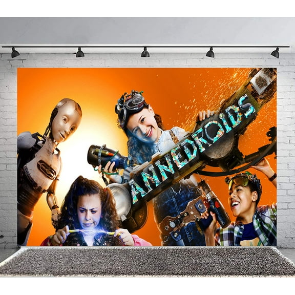 peep and the big wide world Backdrop Banner Party Supplies Poster Movie Theme Background for Photography Birthday Decorations