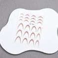thumbnail image 7 of Kokovifyves Nail Art Stickers Nail Gradient French Sticker Crescent Smile Sticker Ultra-thin French Lines Arcs-assisted Nail Decal Ornaments, 7 of 7
