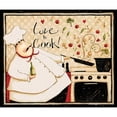 thumbnail image 3 of DiPaolo, Dan 23x20 Black Modern Framed Museum Art Print Titled - Love To Cook, 3 of 5