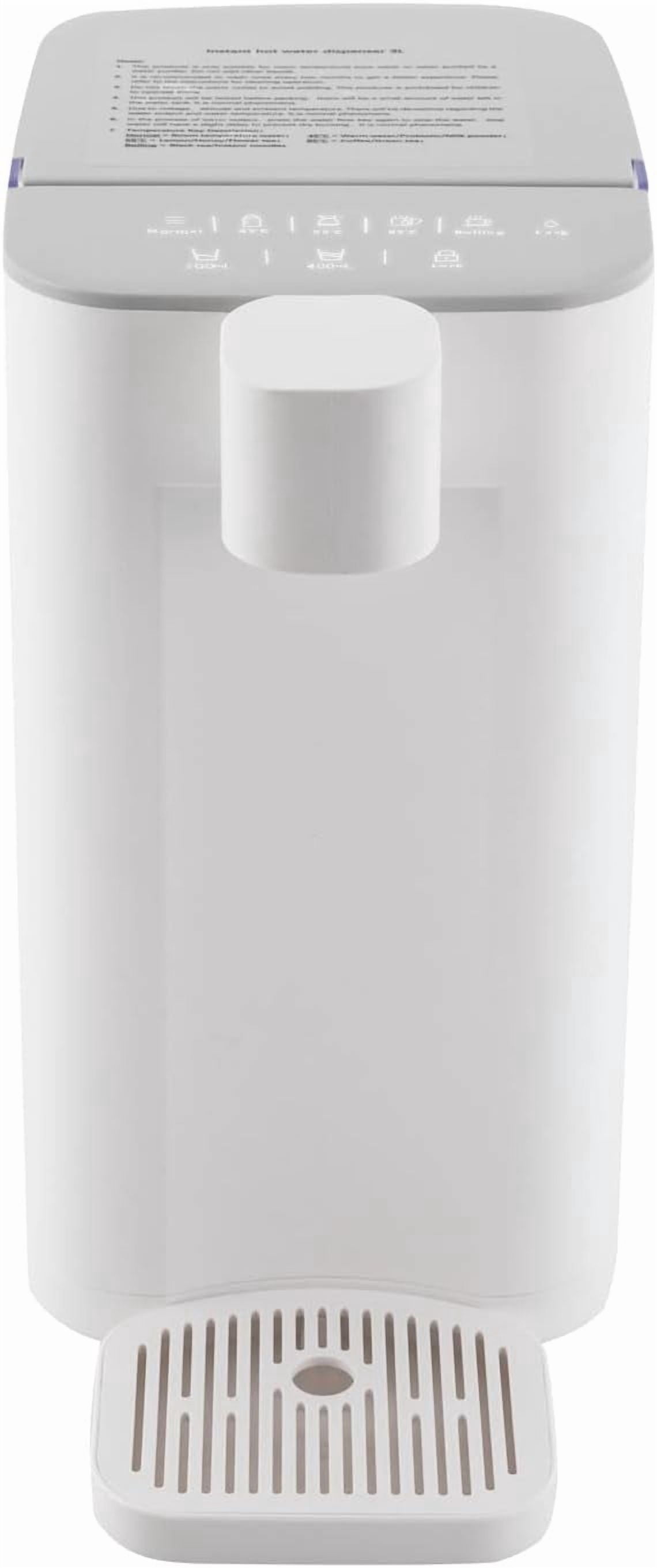 Instant Hot Water Dispenser, 1600W 3L/102oz Electric Kettles Instant Hot Water Dispenser w/Temperature Control & Luminous Light & Safety Lock for Various Occasions, Including Homes, Offices