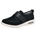thumbnail image 4 of XIHAHA moda senil pies anchos zapatos hinchados Eversion suave cómodo diabético hombre mujer zapato zapatos para caminar baile cuadrado, 4 of 4