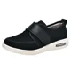 thumbnail image 4 of XIHAHA moda senil pies anchos zapatos hinchados Eversion suave cómodo diabético hombre mujer zapato zapatos para caminar baile cuadrado, 4 of 4