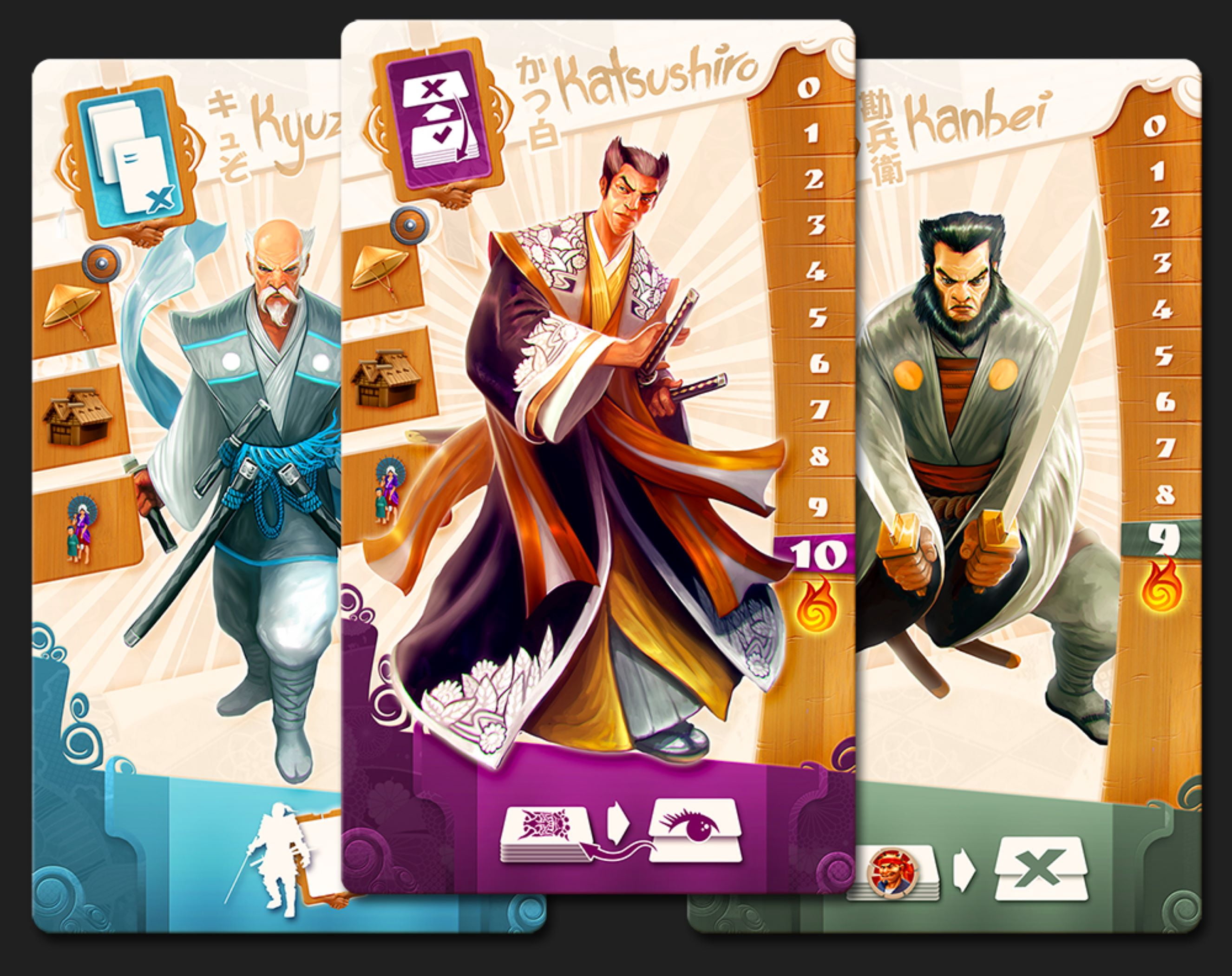 PG Samurai Spirit Board Game