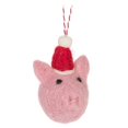 thumbnail image 1 of Ensemble de 6 Ornements de Cochon de Fête, 1 of 1