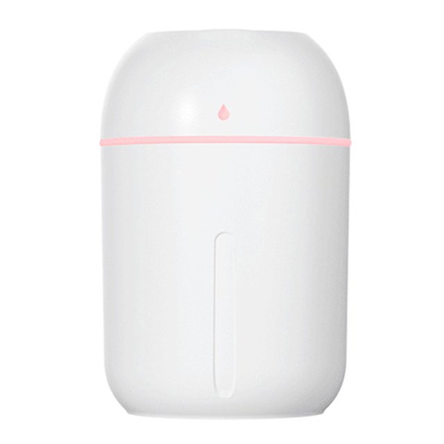 Ndcxsfigh Mini Humidificador Ultrasónico 330 Ml Difusor Aceite Esencial USB (blanco)
