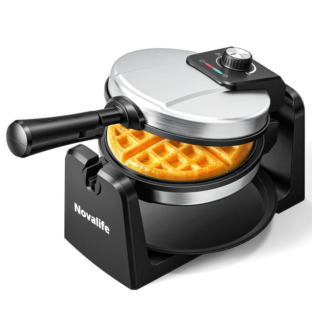 Waffle Maker, Rotating Belgian Waffle Maker, 180�