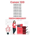 thumbnail image 2 of Printer Pro™ Canon12 Cartouche de Toner Noir Compatible Canon 120/Canon-120/0/120 - Imprimante Canon ImageClass D1120 D1150 D1350 D1370, 2 of 4