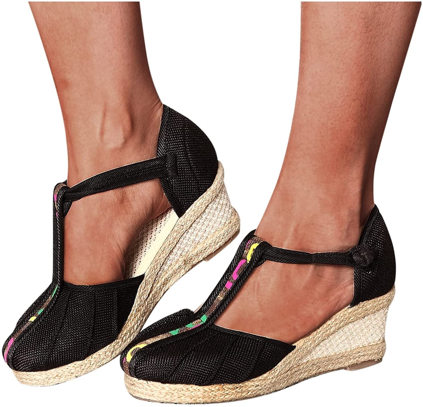 Fortunenine Women's Leisure Wedges 