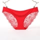 thumbnail image 2 of Tanga de malla de cintura alta para mujer - Ropa interior de encaje ajustable - Lencería sexy y cómoda (S-XXL, 90 % nailon), 2 of 3