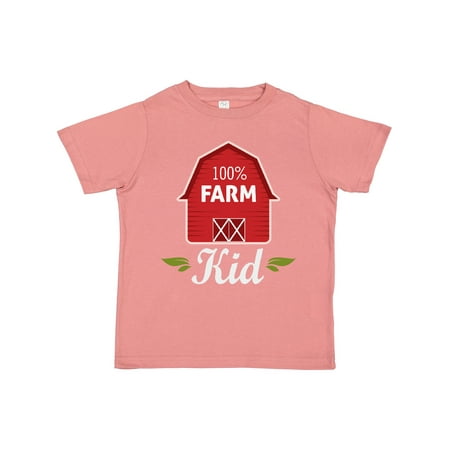 

Inktastic 100 Percent Farm Kid Gift Toddler Boy or Toddler Girl T-Shirt