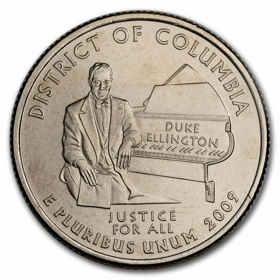2009-P District of Columbia Quarter BU