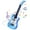 Blue, variant on Kids Guitar for Children, Music Toys Guitar for Kids Toddler Electric Guitar with Strap, Kids Blue Guitar Musical Instrument Toys