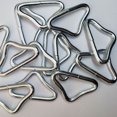 thumbnail image 2 of Arborister 20 Trampoline Spring Buckle Triangle Rings V-Shaped Accessories, 2 of 10