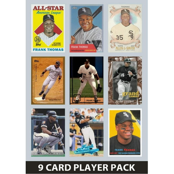Frank Thomas Chicago White Sox 9 Card Legend Pack Topps Bowman 2023