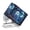 Blue Owl Moon, variant on HELLHERO Dandelion Sewing Machine Dust Cover with Zipper Pockets Soft Pocket