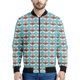thumbnail image 3 of Bonita chaqueta con cremallera y estampado de zorro para hombre, divertida chaqueta con estampado 3D de animales, de manga larga, informal, holgada, para primavera y otoño, 3 of 5
