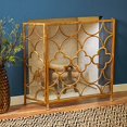 thumbnail image 5 of Benzara 67053 The Yellow Metal Fireplace Screen, 5 of 5