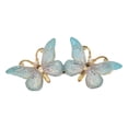 thumbnail image 2 of Durable Butterfly Hairpin Hair Accessories Hairdressing Hair Barrettes Hair Clamps Hair Clips for Women Short Hair - Blue, 2 of 8