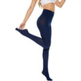 thumbnail image 3 of HSHDLDF Collants 80 Deniers pour Femmes Collants Opaques Doux Couleur Unie avec Pieds, 3 of 7