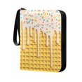 thumbnail image 4 of ALAZA Lemon Ice Cream Trading Card Binder 4 Pocket Cards Collection Album 400 Folder Holder, 4 of 6