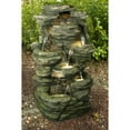 thumbnail image 2 of Hi-Line Gift Ltd 79518 Rock Multi Level Fountain with LED, 2 of 6