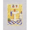 thumbnail image 2 of McCollum, Sudi 26x32 White Modern Wood Framed Museum Art Print Titled - Kitty Lavabo, 2 of 4
