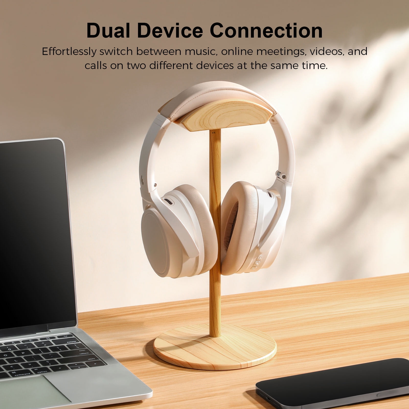 Edifier WH700NB Wireless Active Noise Cancellation Over-Ear Headphones