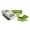 White, variant on Riousery Multifunctional 12-in-1 Mandoline Slicer Kitchen Vegetable Chopper Dicer Fruit Peeler Green 12.68 inches / 32.2 cm