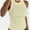 Beige, variant on Women’s Basic Crew High Neck Sleeveless Casual Tank Top Ribbed Soft Tank Top