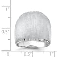 thumbnail image 5 of Sterling Silver Rhodium-plated Radiant Essence Ring, 5 of 6