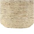 thumbnail image 5 of DecMode 13" Handmade Wrapped Beige Seagrass Vase, 5 of 9