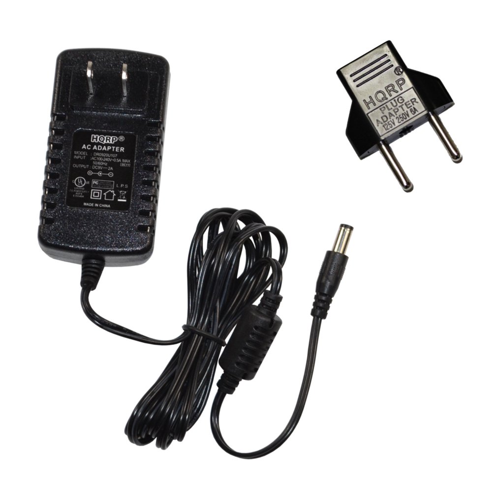 HQRP AC Adapter / Power Supply for Roland TD3, TD4, TD6, TD6V, TD8