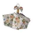 thumbnail image 3 of plegable ligero para mujer, diseño floral, resistente al viento triple, 3 of 8