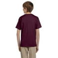 thumbnail image 2 of The Hanes Youth 52 oz, 50/50 EcoSmart T-Shirt MAROON XL, 2 of 3