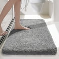 thumbnail image 4 of Felpudo de entrada para puerta de baño de casa simple, alfombra gruesa absorbente de agua, alfombra antideslizante para baño de casa, 4 of 4