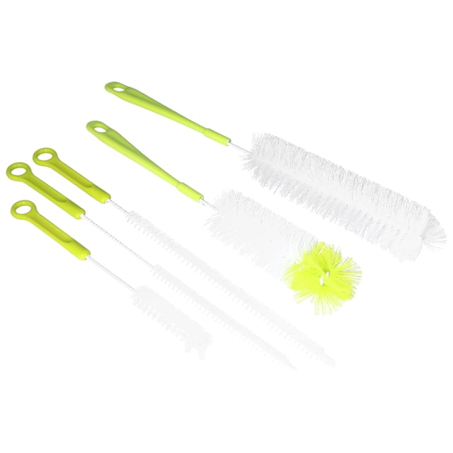Cepillo Para Biberones, 5 Piezas Herramienta De Limpieza De Largo Cepillo Para Biberones De Agua Cepillos Para Biberones Para Limpiar Cepillo Para Biberones De Leche Para
