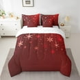 thumbnail image 2 of YST Merry Christmas 7-Piece Comforter Set, Holiday-Themed Bedding Set, Queen, 2 of 4