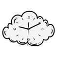 thumbnail image 4 of -Reloj de pared, lindo reloj decorativo, reloj de pared acrílico moderno y silencioso para dormitorio, guardería, sala de estar, decoración del hogar, 4 of 8