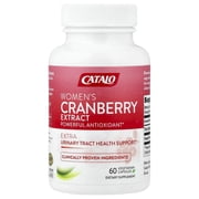 CATALO Women's Cranberry Extract, 60 Vegetarian Capsules (300 mg per Capsule)