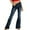 Dark Blue, variant on Bmisegm by Bmisegm Women's Casual Stretch Bootcut Jeans, Hot Pink, XXL