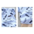 thumbnail image 3 of Caqnni Toddler Baby Boys Summer 2PCS Outfits Sets Short Sleeve Cars Print Tops Plaid Shortss Clothes Suit Cartoon Feather T Shirt Tops Shorts Pants Outfits Set 2PCS Outfits Pajamas (2-3 Years), 3 of 4