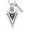 Customize, variant on Cremation Jewelry for Ashes Stainless Steel Urn Pendant Necklace for Women Men Cool Spearpoint Arrowhead Memorial Keepsake Ash Jewelry-Stainless Steel Pendant For Women Men