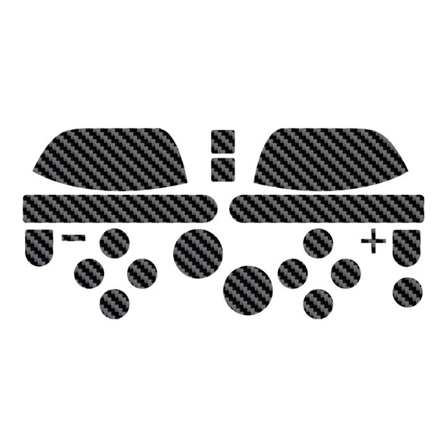 for Nintendo Switch 2 Controller Grip Cover, PVC Material, Carbon Fiber Pattern, Anti-Sweat, Enhanced Grip Feel, 10g Weight
