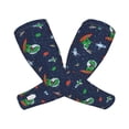thumbnail image 2 of Sun Protection Arm Sleeves For Men Women, Dinosaur Astronaut Space -E Sleeves To Cover Arms With Thumb Hole Cooling Sleeve, 2 of 2