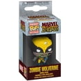 thumbnail image 1 of ¡Funko Pop! Llavero: Marvel Zombies - Lobezno, Multicolor,2 pulgadas Funko POP, 1 of 2