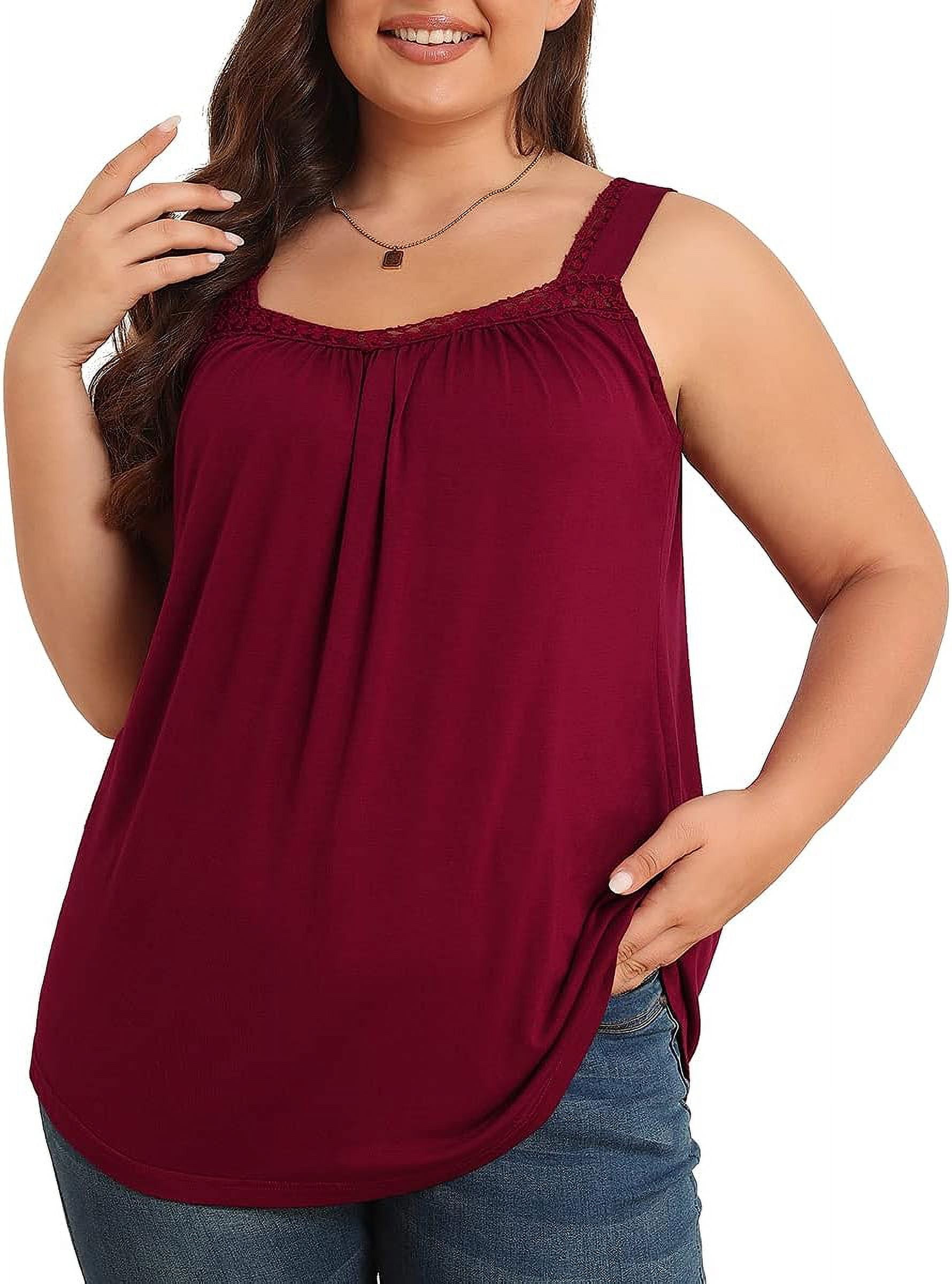 cute plus size tank tops